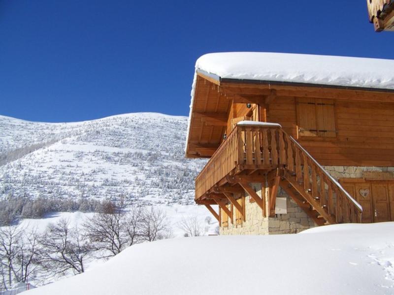 ホテル Chalet Odalys Les Sapins ラルプ・デュエ エクステリア 写真